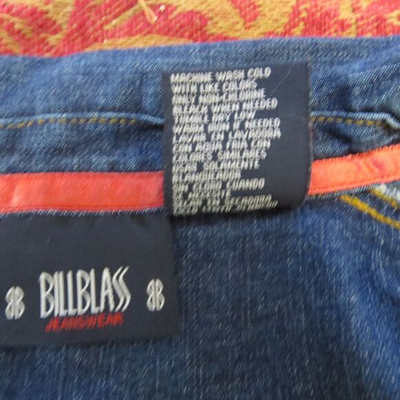 Bill Blass Vintage 90's Women's Denim Jacket/Blazer Large ** EUC - Picture 10 of 10
